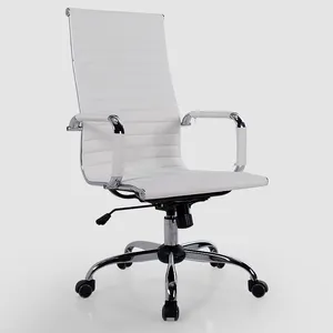 공장 직접 판매 저렴한 현대 가죽 인체 공학적 사무실 아치 의자 도매 가정 학습 회의 의자 하이 퀄리티