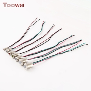 Предварительно проводной световой индикатор, 2,4-220 В, 16 мм, Светодиодная панель, сигнальная лампа, белый, красный, зеленый, синий, желтый - Product Image 5