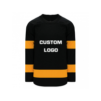 Maillot de hockey sur glace OEM & ODM avec LOGO personnalisé Maillot de hockey sur glace sublimé grande taille pour hommes