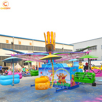 Vergnügungspark Super Twist Thrill Umbrella Doppel-Flugrotations-Fallschirmjäger Fahrgeschäft