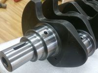 Cigüeñal de Alto Rendimiento Adracing de 93 mm, Fabricado en CNC con Acero Billet 4340 para Mitsubishi Lancer EVO X con Motor 4B11T