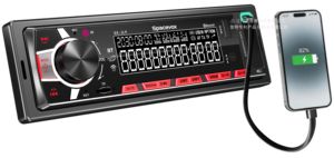 <span class=keywords><strong>Autoradio</strong></span> <span class=keywords><strong>Pioneer</strong></span> DSP Single Din avec lecteur MP3, radio <span class=keywords><strong>DAB</strong></span>, <span class=keywords><strong>Bluetooth</strong></span> 4x45W, subwoofer 5V et câble de charge rapide rétractable 120W 1M - Product Image 4