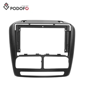 Podofo 9 ''araba radyo fasya hasarsız özel kiti araç DVD oynatıcı oyuncu çerçeve FIAT DOBLO 2010-2015/OPEL COMBO 2011-2018