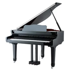 Spyker middle digital grand piano with wood keyboard