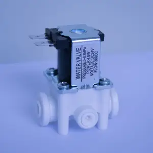 Électrovanne normalement fermée pour eau chaude, 24v, filtre à eau par osmose inverse, purificateur, machine