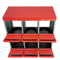 Poulailler Pet Cage Métal Roll Away Poulet Nichoirs Automatique Poulet Nichoir Pour La Pose D'oeufs