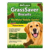 Biscuits Dog Grass Saver pour la protection des pelouses contre les taches jaunes, le contrôle des brûlures d'urine et l'entretien quotidien des pelouses, saveur beurre de cacahuète