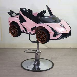Fauteuil de Barbier Moderne de Luxe pour Enfants, Style Siège de Voiture Hydraulique avec Fonction Massage pour Coupes de Cheveux à Domicile, Mobilier de Salon - Product Image 5