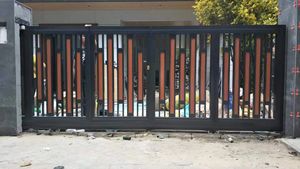 Frontyard Villa ตกแต่ง<span class=keywords><strong>รั้ว</strong></span>โลหะ<span class=keywords><strong>ประตู</strong></span>ออกแบบ<span class=keywords><strong>ประตู</strong></span>ด้านนอกอัตโนมัติ<span class=keywords><strong>ประตู</strong></span>ด้านหน้า - Product Image 3