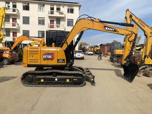 Excellent excavateur Sany 75 d'occasion en vente flash, grand équipement de machinerie de construction à vendre à bas prix - Product Image 3
