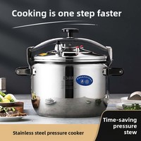 Autocuiseur Commercial en Acier Inoxydable Grande Capacité Gaz Induction Verrouillage de Sécurité Épaissi pour Restaurant