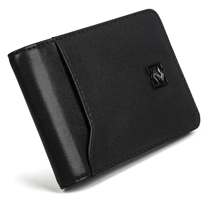 slim leather wallet