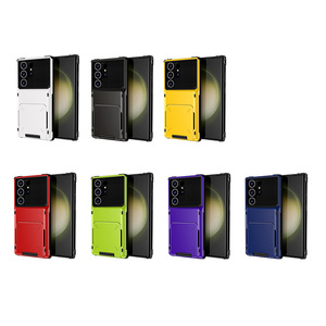 Nuevo para Samsung S24 Ultra Flip Card Estuche rígido para Samsung S23 S22 S21 Anti Drop 2 en 1 <span class=keywords><strong>Funda</strong></span> protectora - Product Image 6