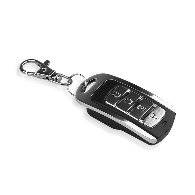 Universal 433MHz Wireless 4 Keys Copy Cloning Garage Door Remote Control Duplicator Key for PT/SC/LX/HX/HT
