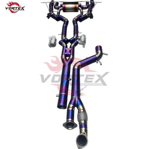 ระบบท่อไอเสียแบบ Catback Valvetronic พร้อมวาล์ว สำหรับรถยนต์ BMW M2 G87 3.0T ทำจากสแตนเลส - Product Image 5