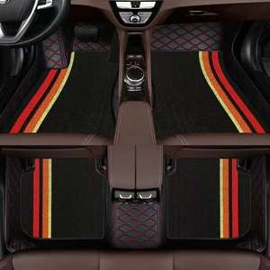 ชุดพรมปูพื้นรถยนต์หนังลายทาง 3 มิติ หรูหรา เป็นมิตรกับสิ่งแวดล้อม ดีไซน์กันลื่น สำหรับรถยนต์ VW รุ่นใหม่ ระดับไฮเอนด์ สำหรับธุรกิจ  ตกแต่ง<span class=keywords><strong>ภายใน</strong></span>รถยนต์ HRV - Product Image 3