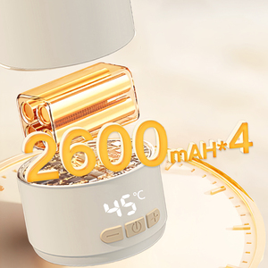 मोमो बेबी पोर्टेबल दूध की बोतल गर्म 24 + घंटे निरंतर तापमान बेबी फीडिंग बोतल गर्म रिचार्जेबल दूध गर्म - Product Image 5