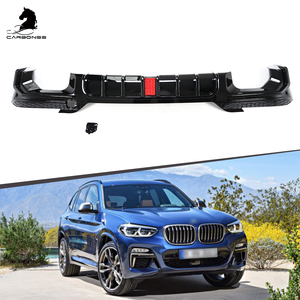 Bộ khuếch tán phía sau màu đen bóng LCI CP cho BMW X3 G01 2022 + - Product Image 2