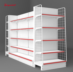 Étagères de magasin à <span class=keywords><strong>double</strong></span> face en gros, gondoles de supermarché, étagères pour magasins de détail - Product Image 3