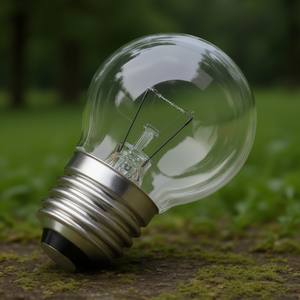 Bombilla Incandescente de 60W, 240-250V, Base E27, Forma de Globo de Vidrio Transparente - Product Image 3