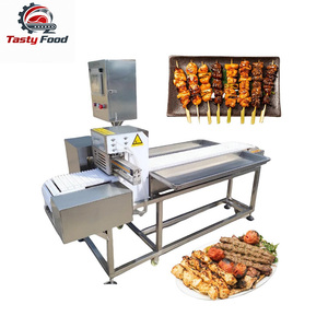 Equipo Industrial de Alta Resistencia para la Elaboración de Brochetas de Pechuga de Pollo y Panceta de Cerdo - Product Image 4