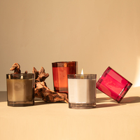 Mescente vente en gros bougies parfumées de parfum de maison de marque privée personnalisées ensembles de cadeaux de diffuseur de roseau