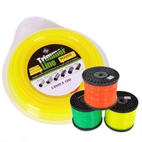2.4mm 2.7mm 3mm Nylon Tondeuse Ligne Tondeuse À Herbe Pièces De Rechange Essence Débroussailleuse Tondeuse Ligne Nylon