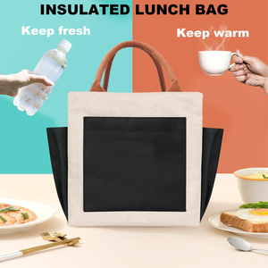 Sac isotherme de mode en gros avec poignée robuste pour le déjeuner - Product Image 3