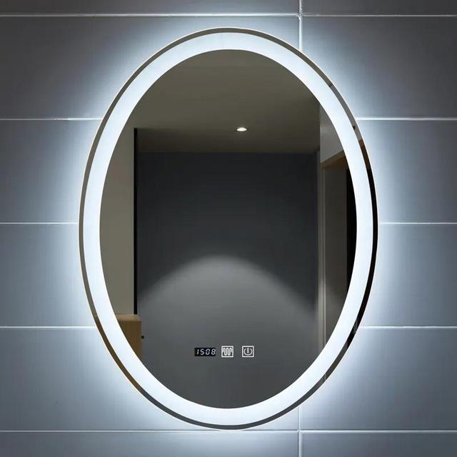 Wholesale Adjustable Smart LED Bathroom Mirror with Frameless Design for Wall Decoration in Hotels and Bathrooms