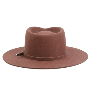 Cappello Fedora in feltro di lana australiana 100% all'ingrosso personalizzato Unisex quattro stagioni festa sportiva formale Casual all'aperto - Product Image 3