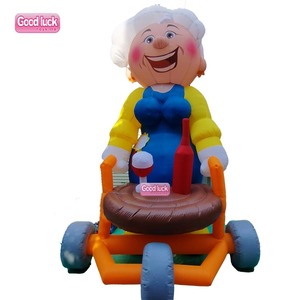 Publicidad muñeca inflable 4m Holanda inflable dibujos animados Países Bajos dibujos animados inflable <span class=keywords><strong>Abraham</strong></span> y Sarah - Product Image 1