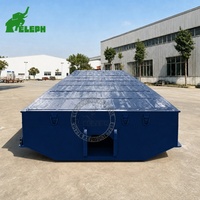 Remorque porte-conteneurs à rouleaux en acier Mafi Roro pour transport logistique intensif, semi-remorque pour conteneurs de 20 et 40 pieds