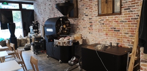 SANTOKER Extra-Große Kapazität 15kg Vollautomatische Kaffeeröstmaschine Kommerzielle Gas/Elektrische Kaffeeröstmaschine - Product Image 6