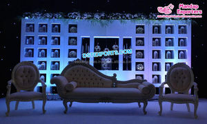 Trending English <b>Wedding</b> Candle <b>Walls</b> Vancouver Best <b>Wedding</b> Event Fiber Candle <b>Walls</b> <b>Decor</b> Trendy <b>Wedding</b> Stage Candle BackWall - Product Image 2