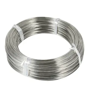 人気の推奨溶融亜鉛めっき鋼線ロープQK1614黒焼きなまし鉄線