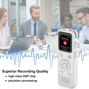 Nouvellement conception <span class=keywords><strong>Portable</strong></span> ABS Blanc 32 Go Enregistrement Supérieur Appareil Multifonctionnel <span class=keywords><strong>Enregistreur</strong></span> Vocal - Product Image 2