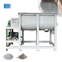 Mélangeur à ruban en acier au carbone pour poudre de talc 300L 500L 1000L, mélangeur horizontal pour poudres, caoutchouc, plastique, remplissage, lubrifiant