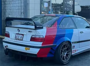 Aileron de coffre arrière noir brillant pour BMW Série 3 E36 1990-2000, pièce extérieure, accessoires auto - Product Image 4