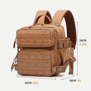 Mochila Mini de Mezclilla 9L para Hombre, Diseño Ligero para Uso Diario, Ideal para Actividades al Aire Libre - Product Image 3