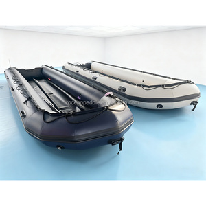 <span class=keywords><strong>Bateau</strong></span> pneumatique rigide de grande taille en PVC épaissi, plancher en aluminium, plancher en contreplaqué, 7m 8m 9m <span class=keywords><strong>10m</strong></span>, fabriqué en Chine, populaire en Europe - Product Image 4