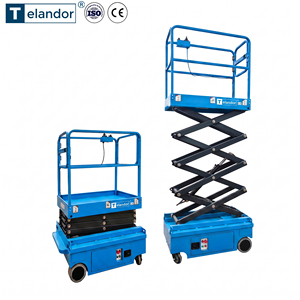 Plateforme élévatrice à ciseaux ultra-compacte de 4 m pour hôtels haut de gamme et soins de luxe - Product Image 5