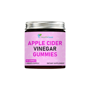 Private Label Apple Cider <b>Vinegar</b> Gummies Supports Digestion Metabolism Acid Help Weight Loss Immune Support Gut Health - Product Image 1
