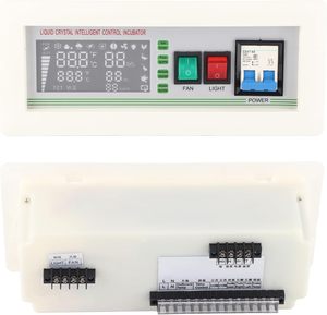 Controlador de Incubadora de Huevos <span class=keywords><strong>XM</strong></span>-18SD con Pantalla Grande, <span class=keywords><strong>5</strong></span> Modos, Control Inteligente de Temperatura y Humedad, Termostato para Pollos, Gansos y Patos - Product Image 5