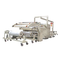 Machine de laminage de colle thermofusible sans solvant Pur Hot TPU/PE/PTFE Emballage de film plastique entraîné par moteur électrique pour textiles