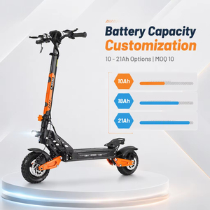 Trottinette électrique tout-terrain EU populaire KU8PRO G2MAX 48V 13Ah avec écran NFC, grande vitesse, longue autonomie et pneus à vide pour adultes - Product Image 2