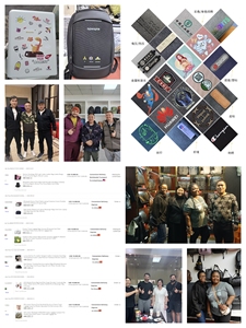 Cheap Customized Fabric Notebook Durable <b>Computer</b> Laptop Briefcase Tote <b>Bag</b> for Women Business - Product Image 5