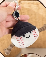 Llavero de Peluche con Gorra de Béisbol Deportiva, Regalo Promocional para Eventos