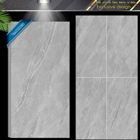 Carrelage de sol en céramique grise 600X1200MM