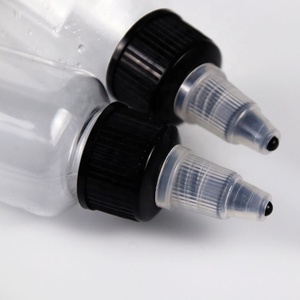 Dropper <b>Bottle</b> 100 ml Plastic Pet <b>Squeeze</b> <b>Bottle</b> With Twist Lid Soft Hair Oil Dye Applicator - Product Image 5