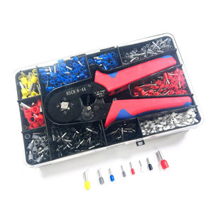 Hsc8 6-4a 0.25-10mm2 điện công cụ thiết lập dây kết thúc crimpar 1200 ferrule 6-4 dây thiết bị đầu cuối Uốn Tóc bồng công cụ kềm <span class=keywords><strong>Kit</strong></span> - Product Image 1